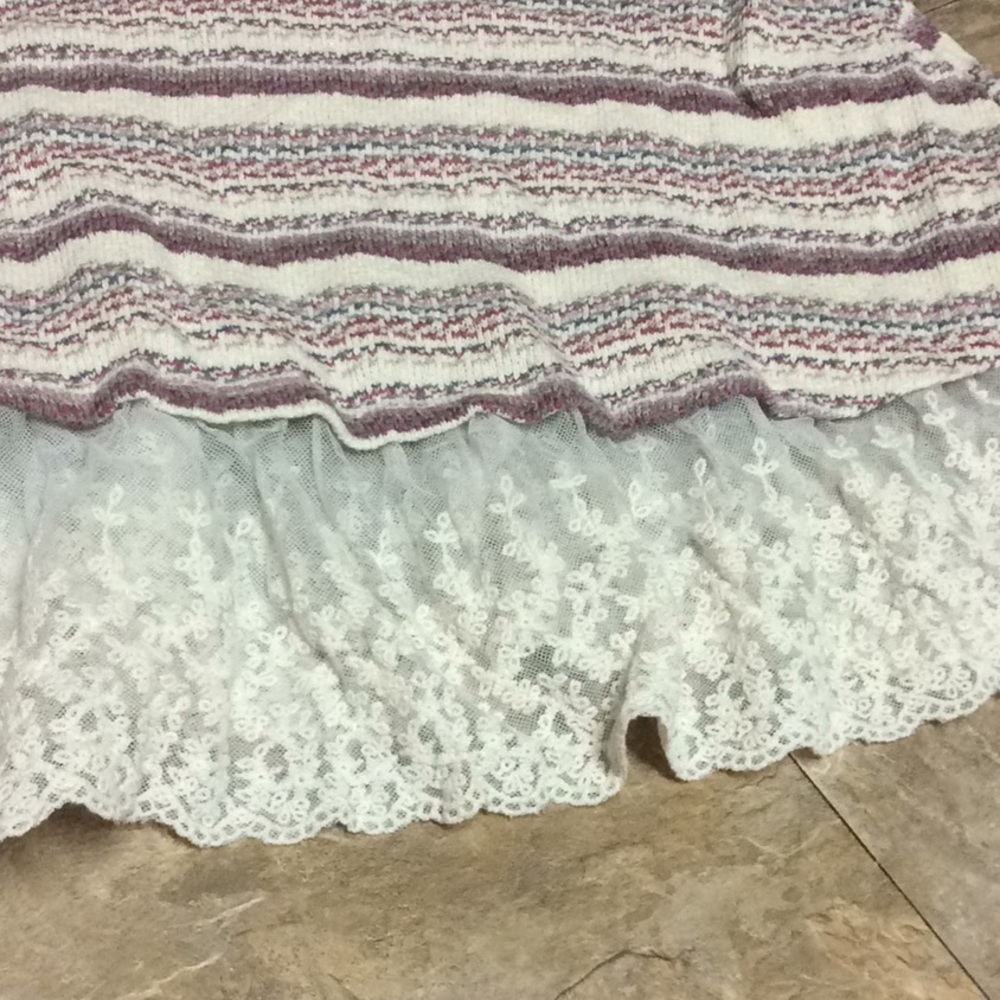 ⚠️ Last chance! Altar'd State knit top with lace bottom - Picture 2 of 7